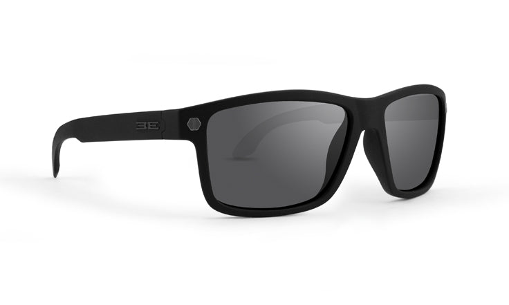 GOAT sunglasses by epoch eyewear with black frame and smoke lenses in US