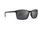 A pair of black sunglasses with grey lenses by epoch eyewear 